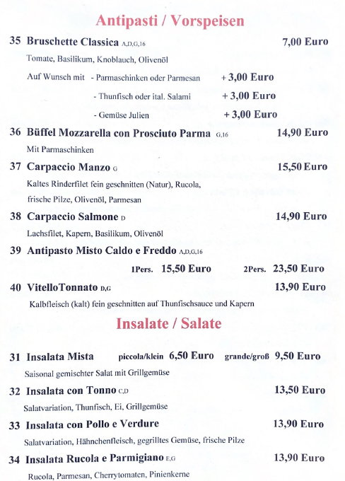 Speisekarte photo 6