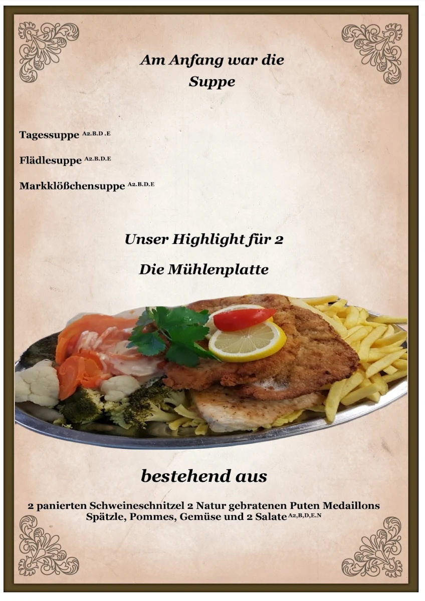 Speisekarte photo 1