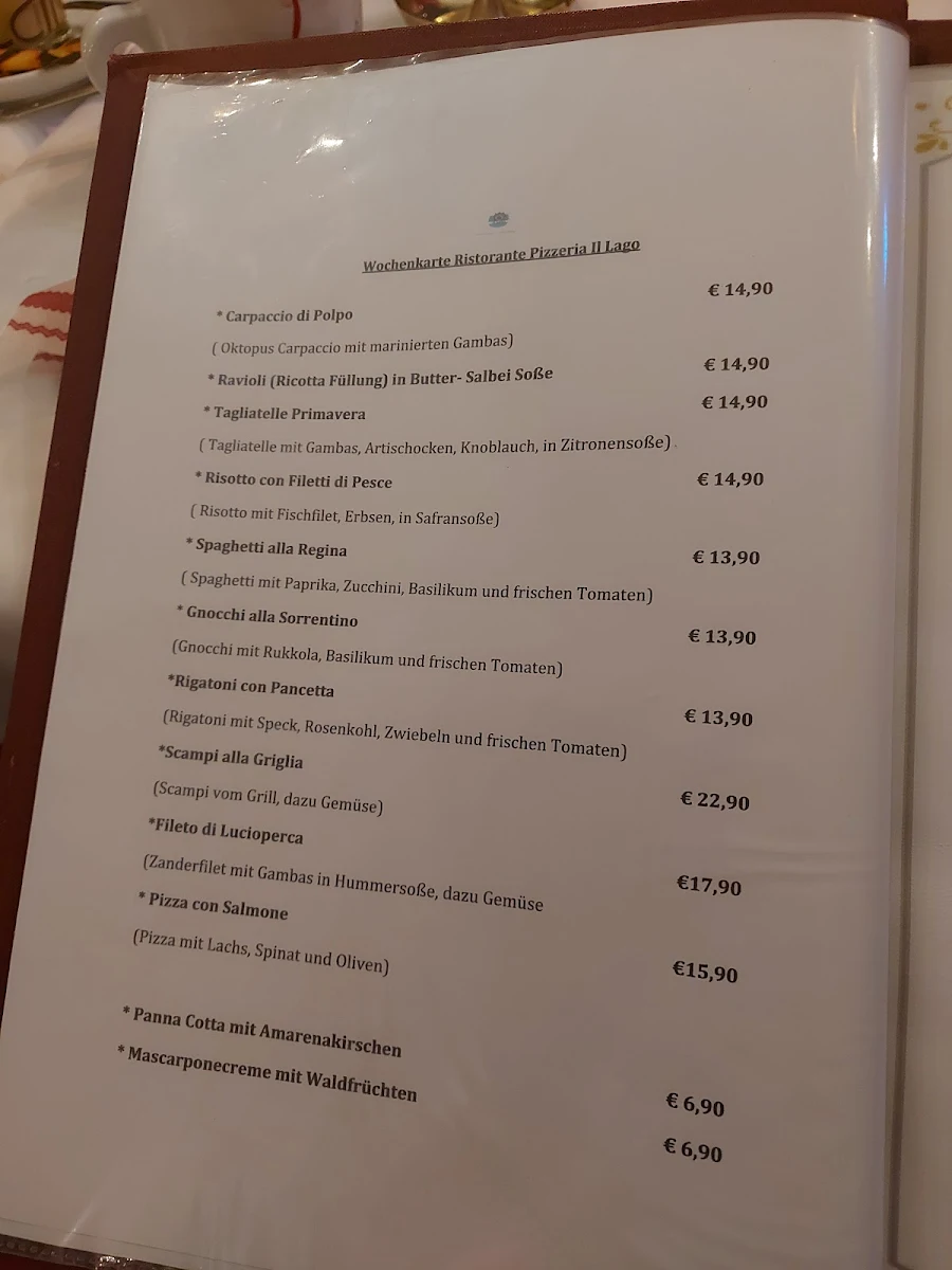 Speisekarte photo 1