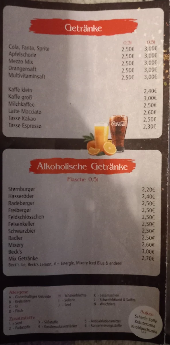 Speisekarte photo 1