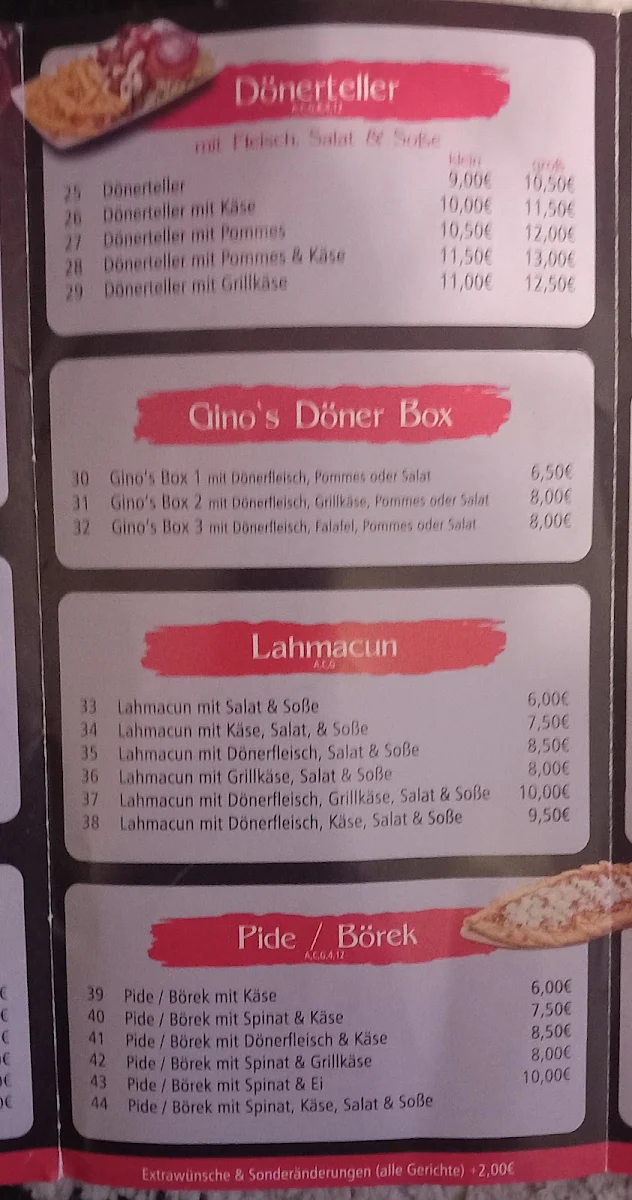 Speisekarte photo 3
