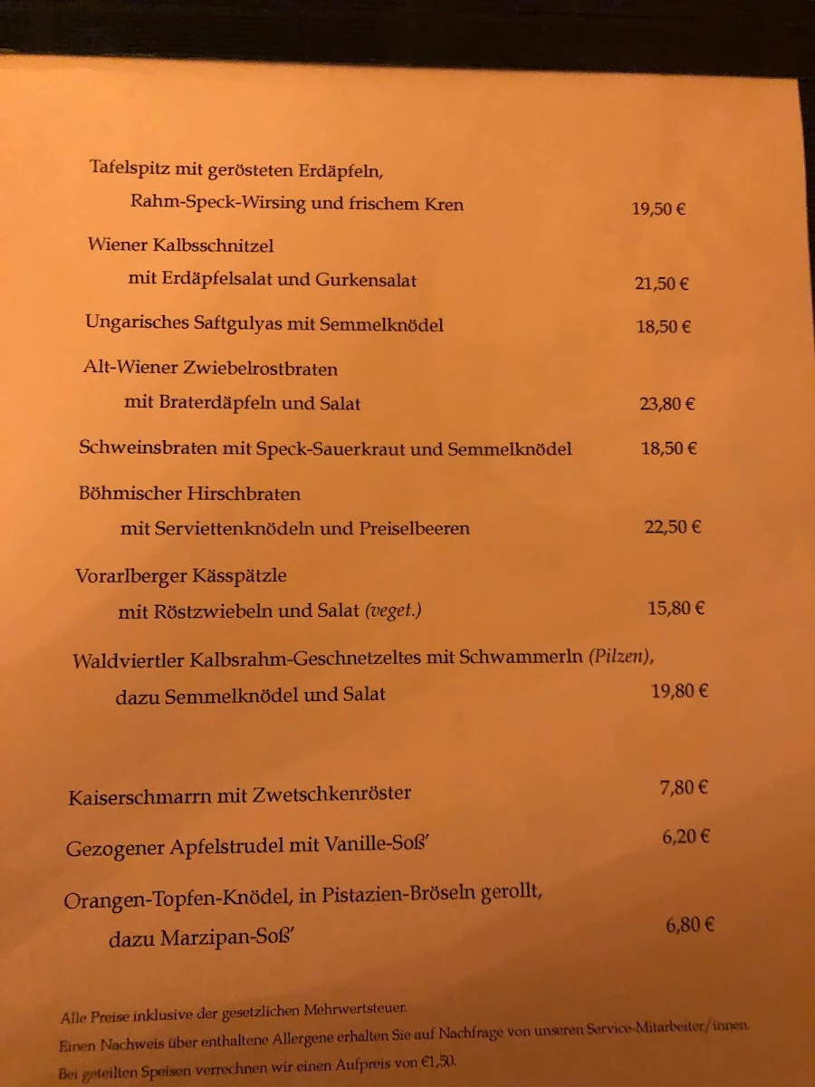 Speisekarte photo 4