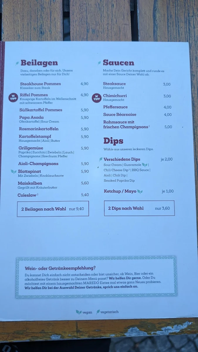 Speisekarte photo 3