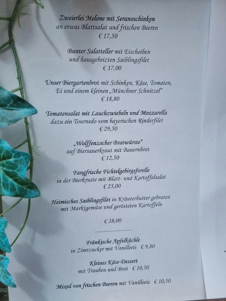 Speisekarte photo 1