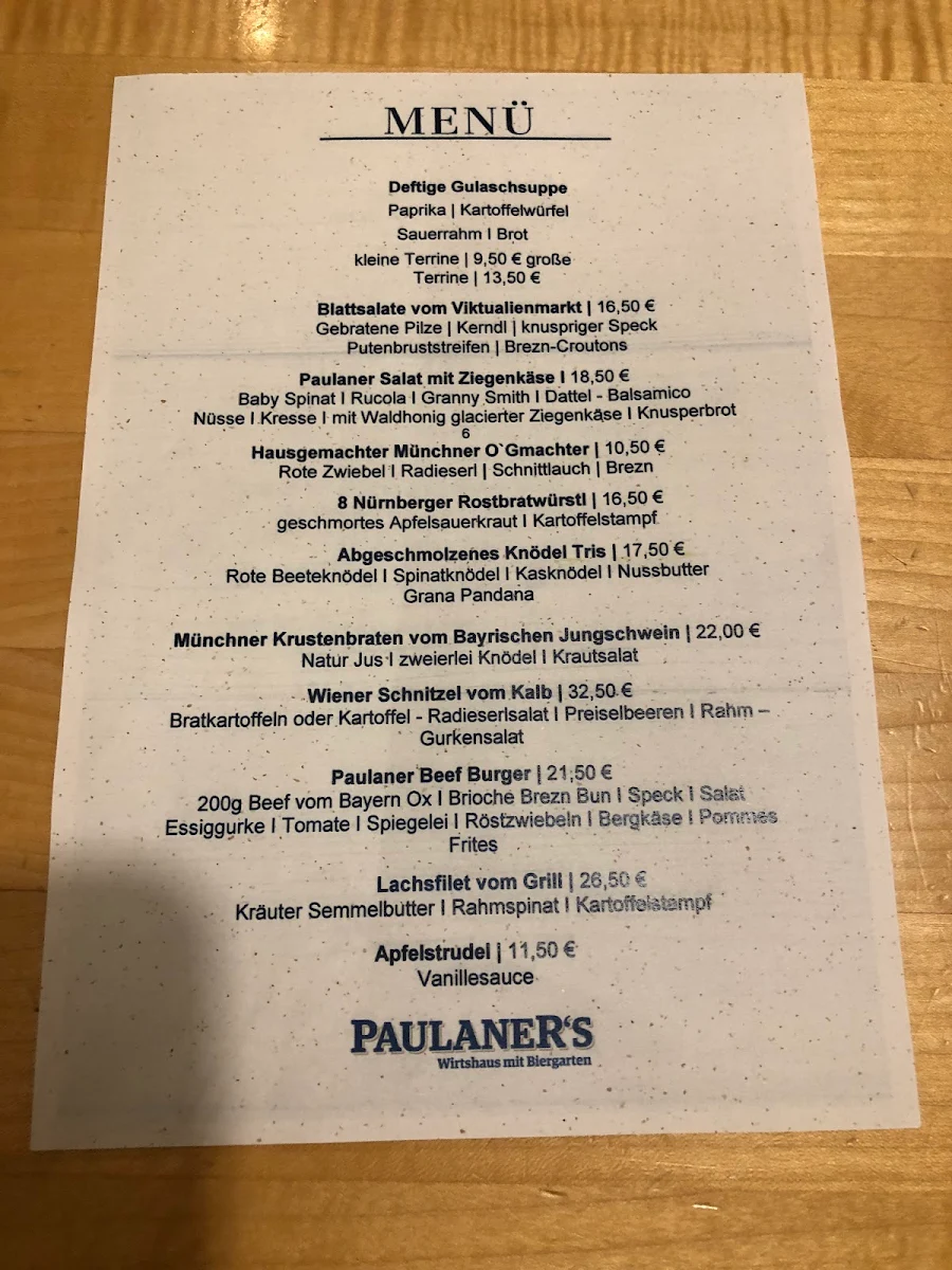Speisekarte photo 4
