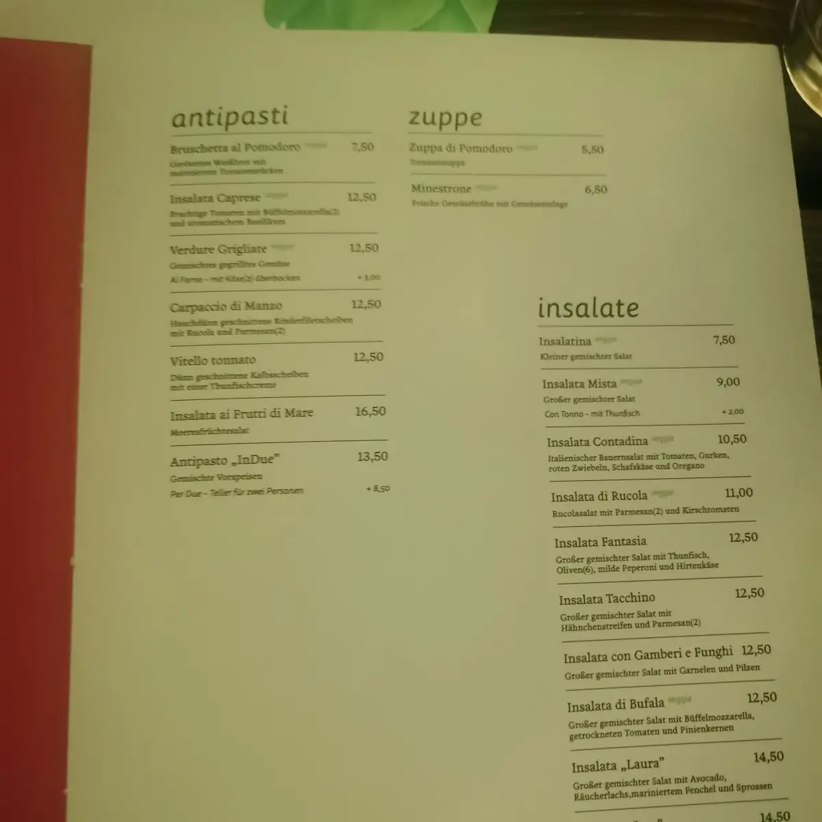 Speisekarte photo 9