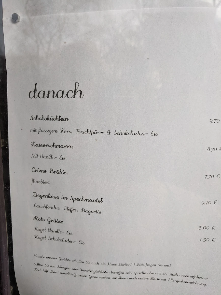 Speisekarte photo 2