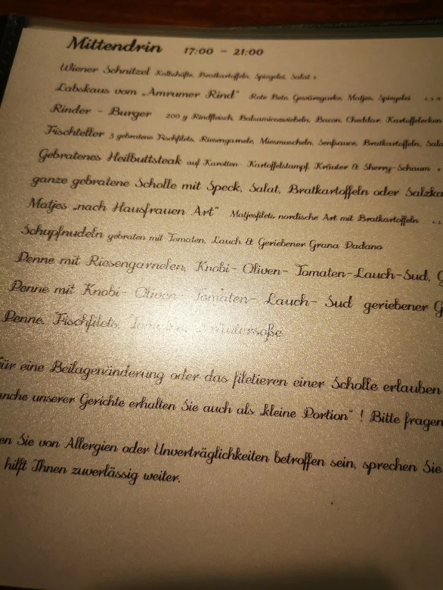 Speisekarte photo 5