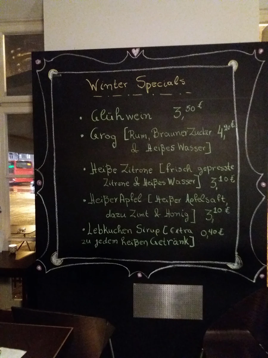 Speisekarte, Coffini Cafe-Bar / Erlangen