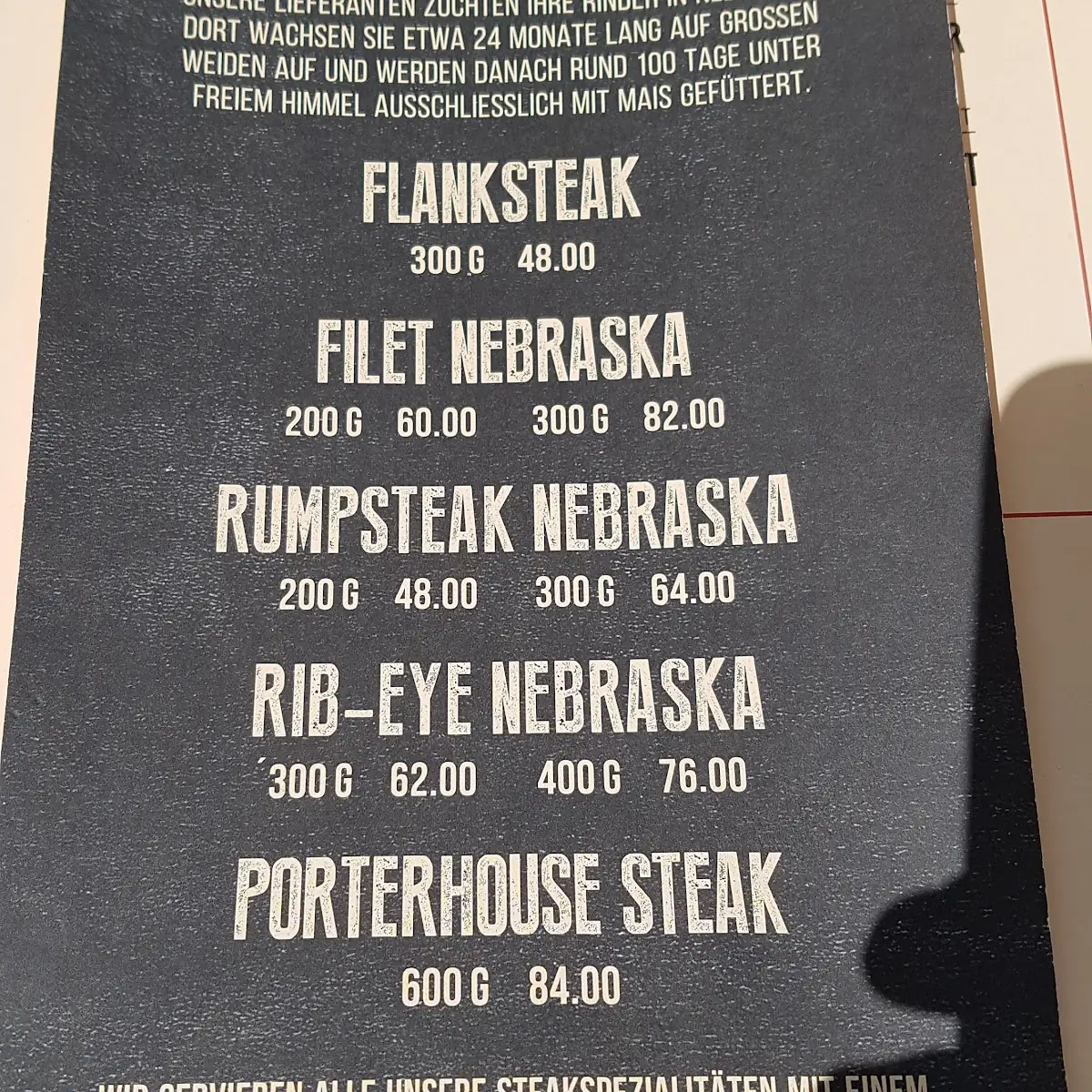 Speisekarte photo 9