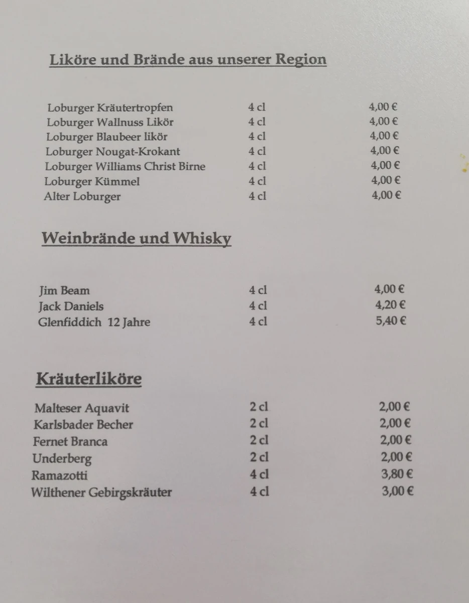 Speisekarte photo 4