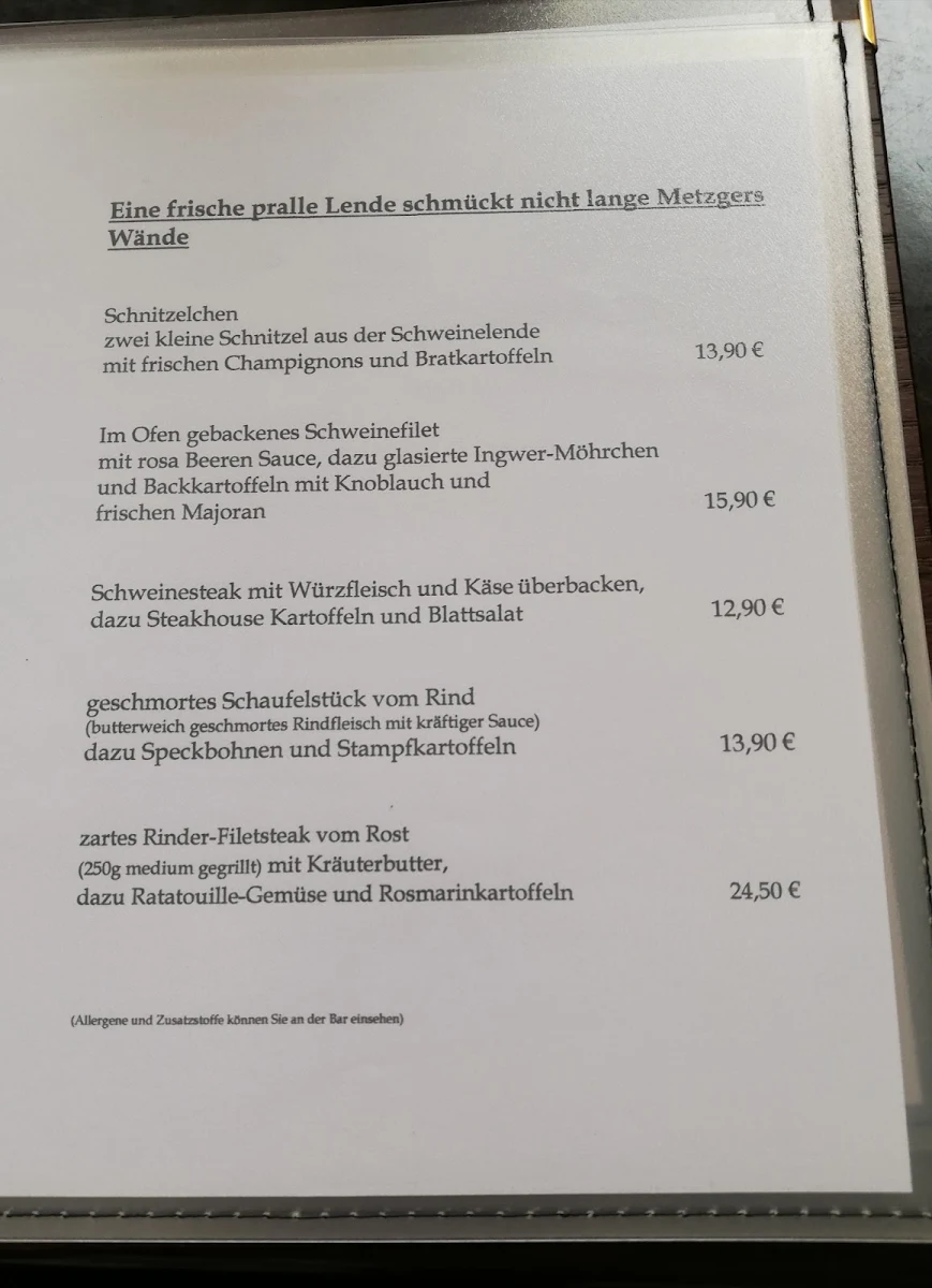 Speisekarte photo 6