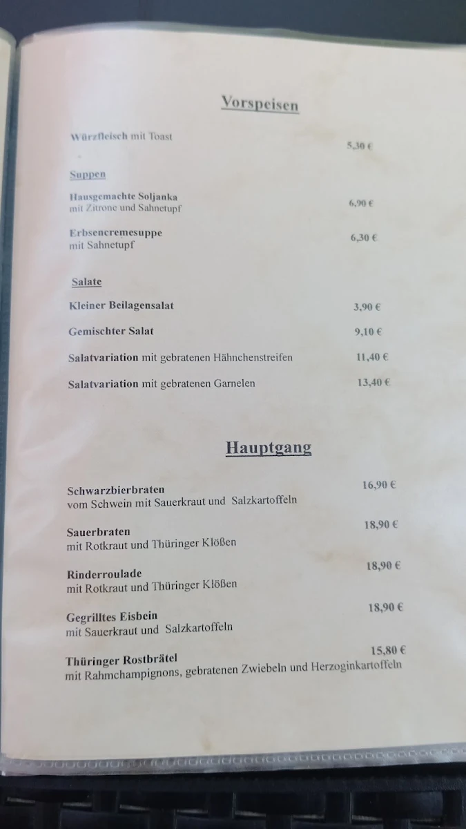 Speisekarte photo 5