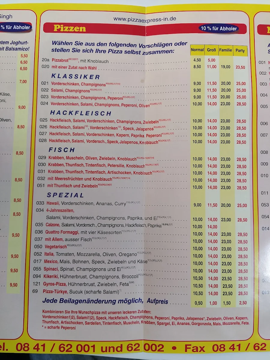 Speisekarte photo 3