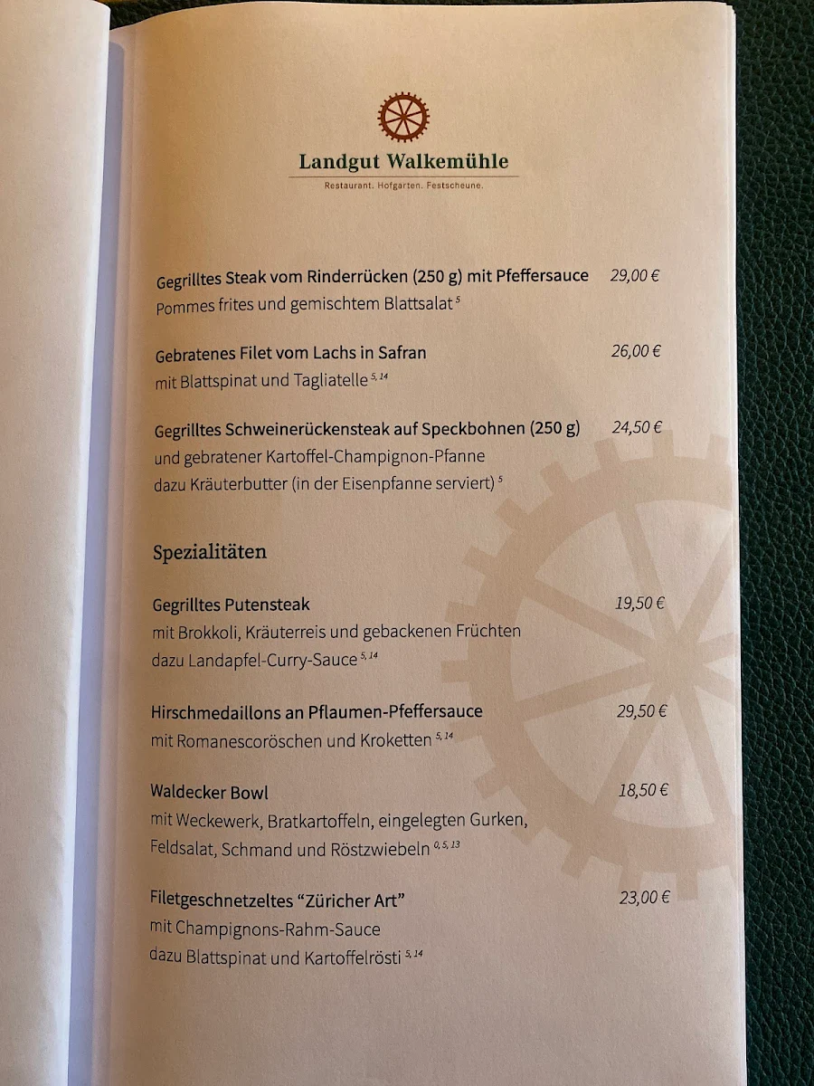 Speisekarte photo 2