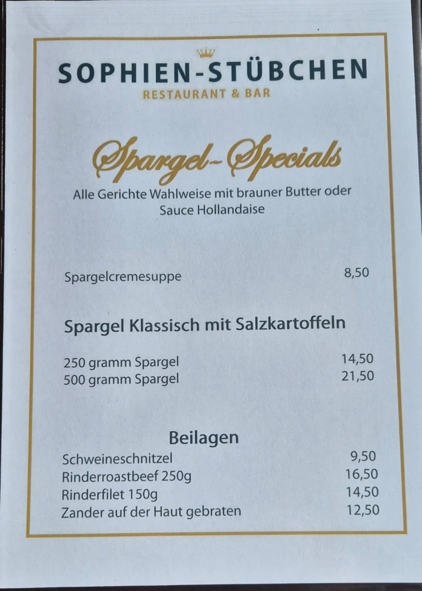 Speisekarte photo 3