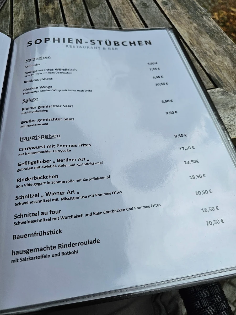 Speisekarte photo 6