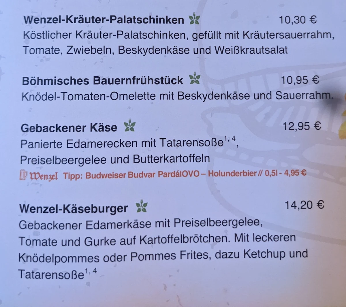 Speisekarte photo 3
