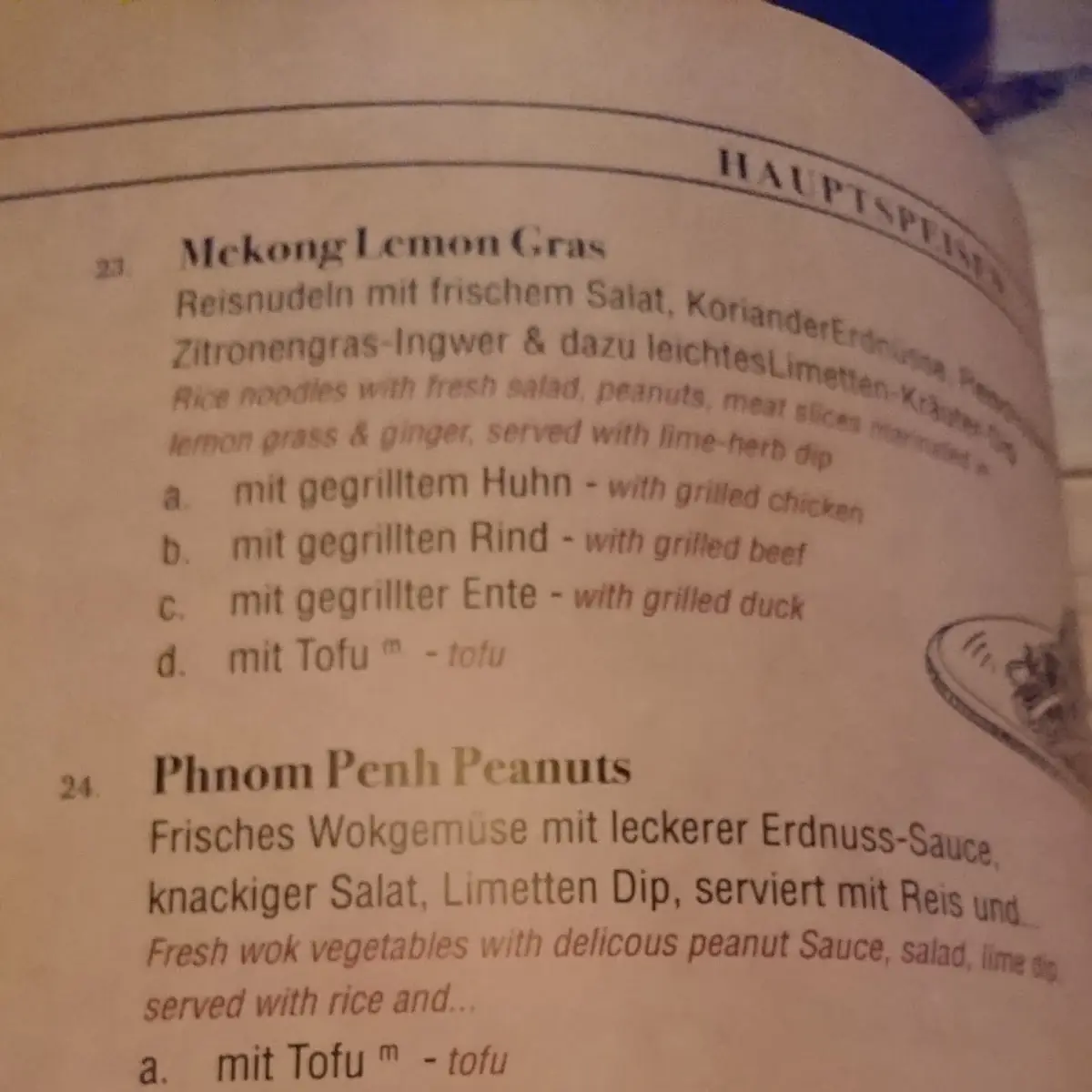 Speisekarte photo 1