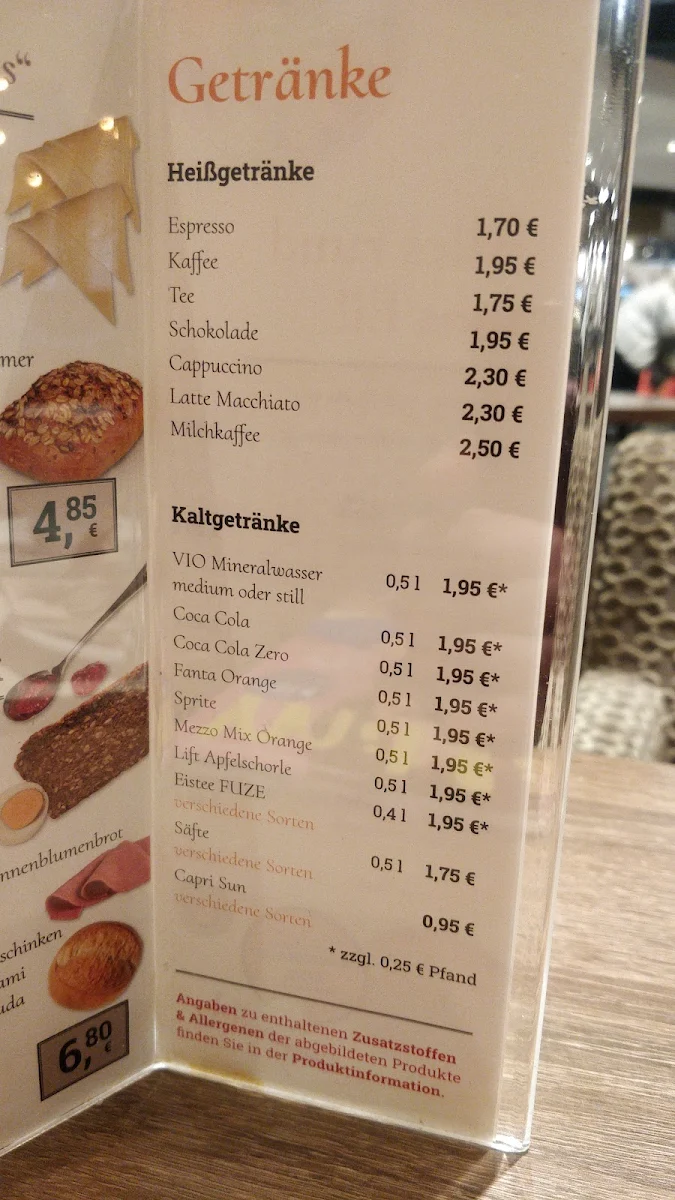 Speisekarte photo 1