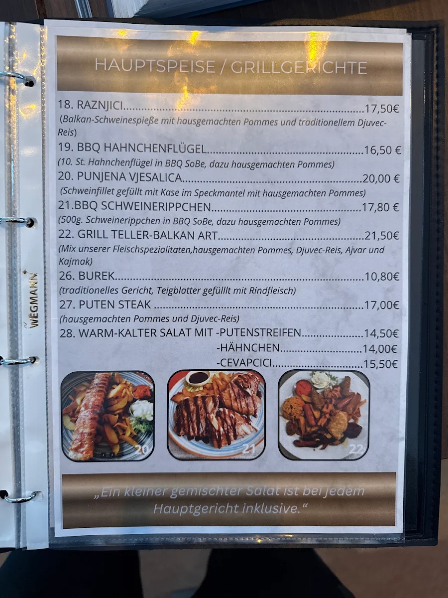 Speisekarte photo 2