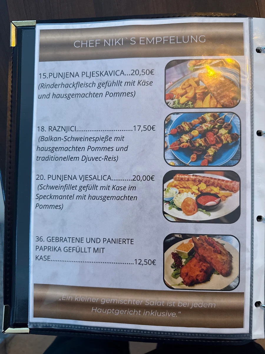 Speisekarte photo 5