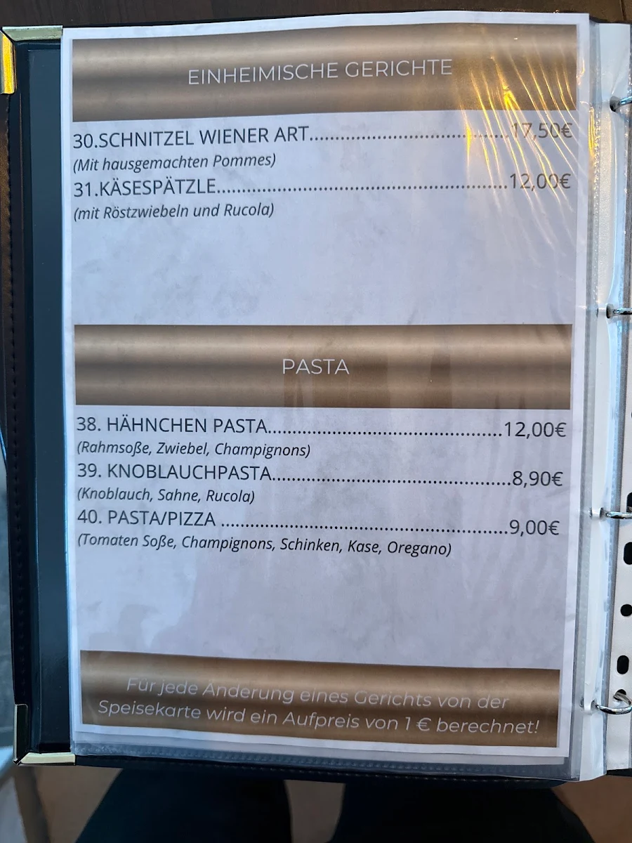 Speisekarte photo 8