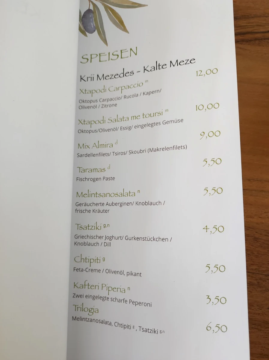 Speisekarte photo 5