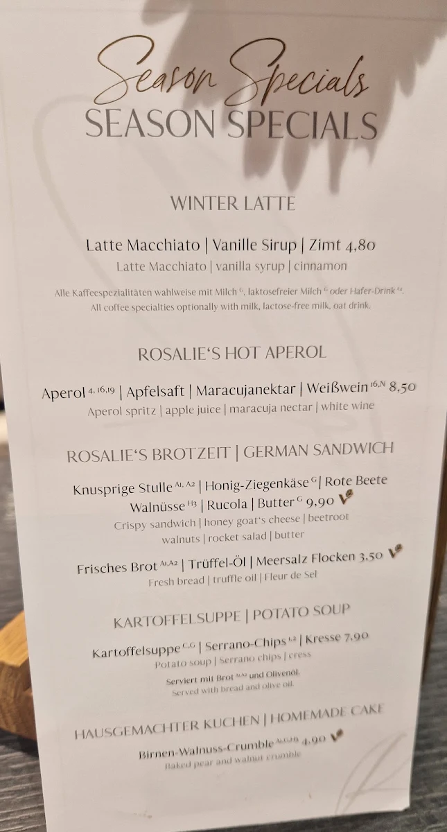 Speisekarte photo 2