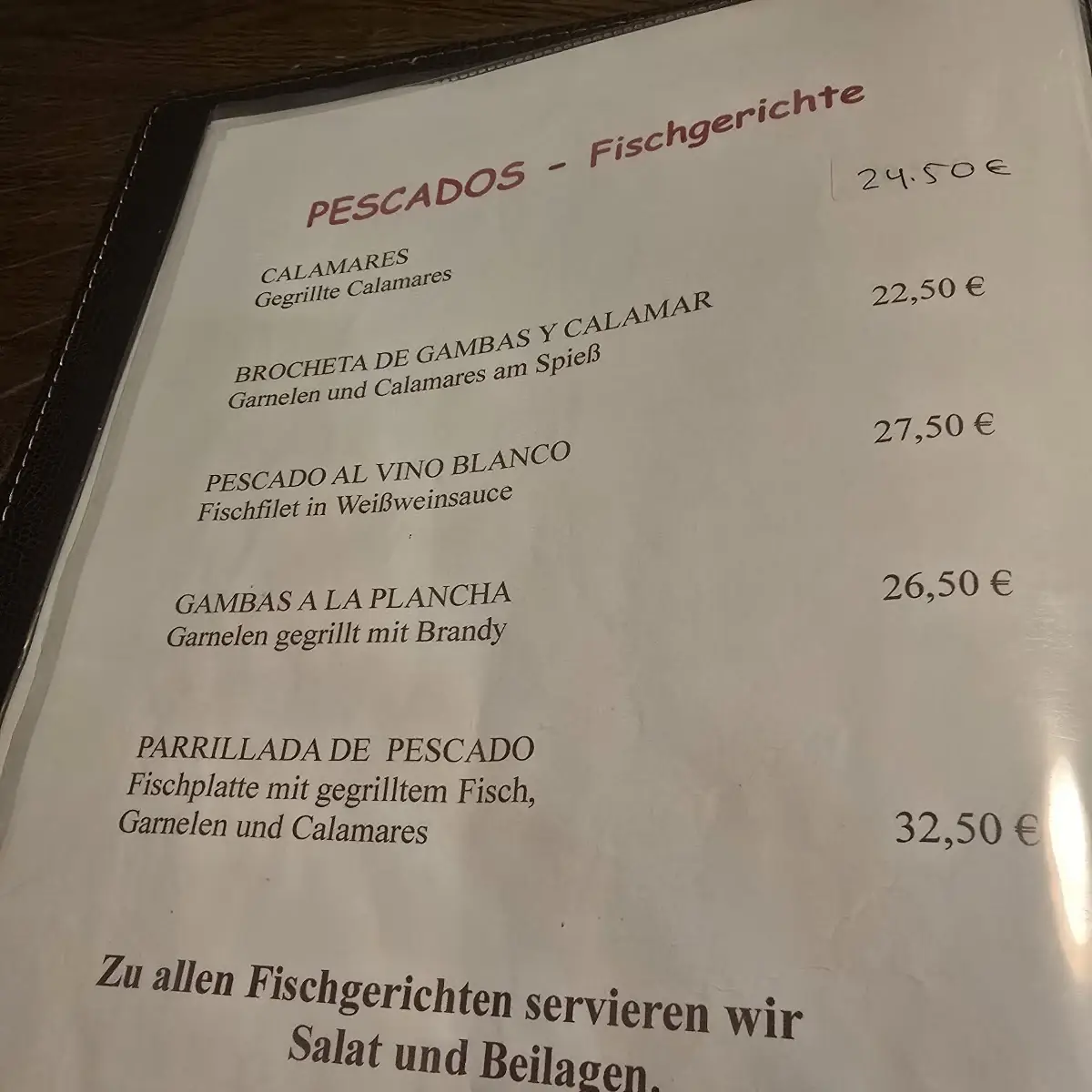 Speisekarte photo 4