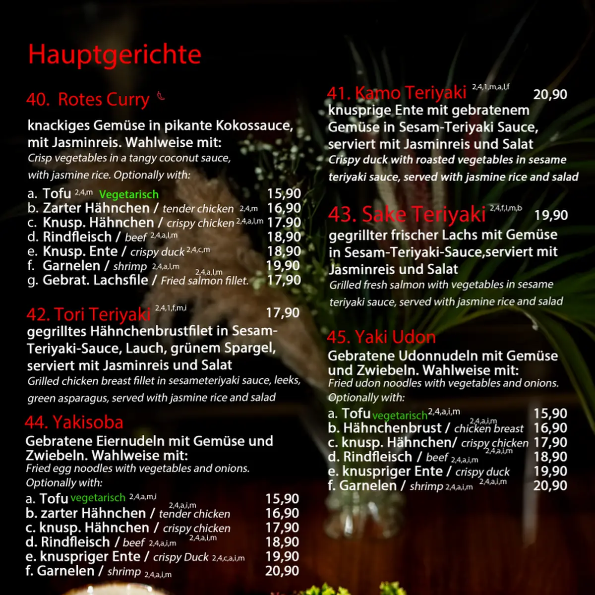 Speisekarte photo 10
