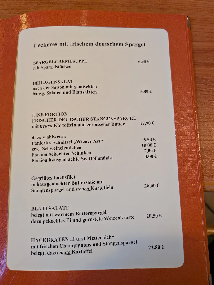 Speisekarte photo 2