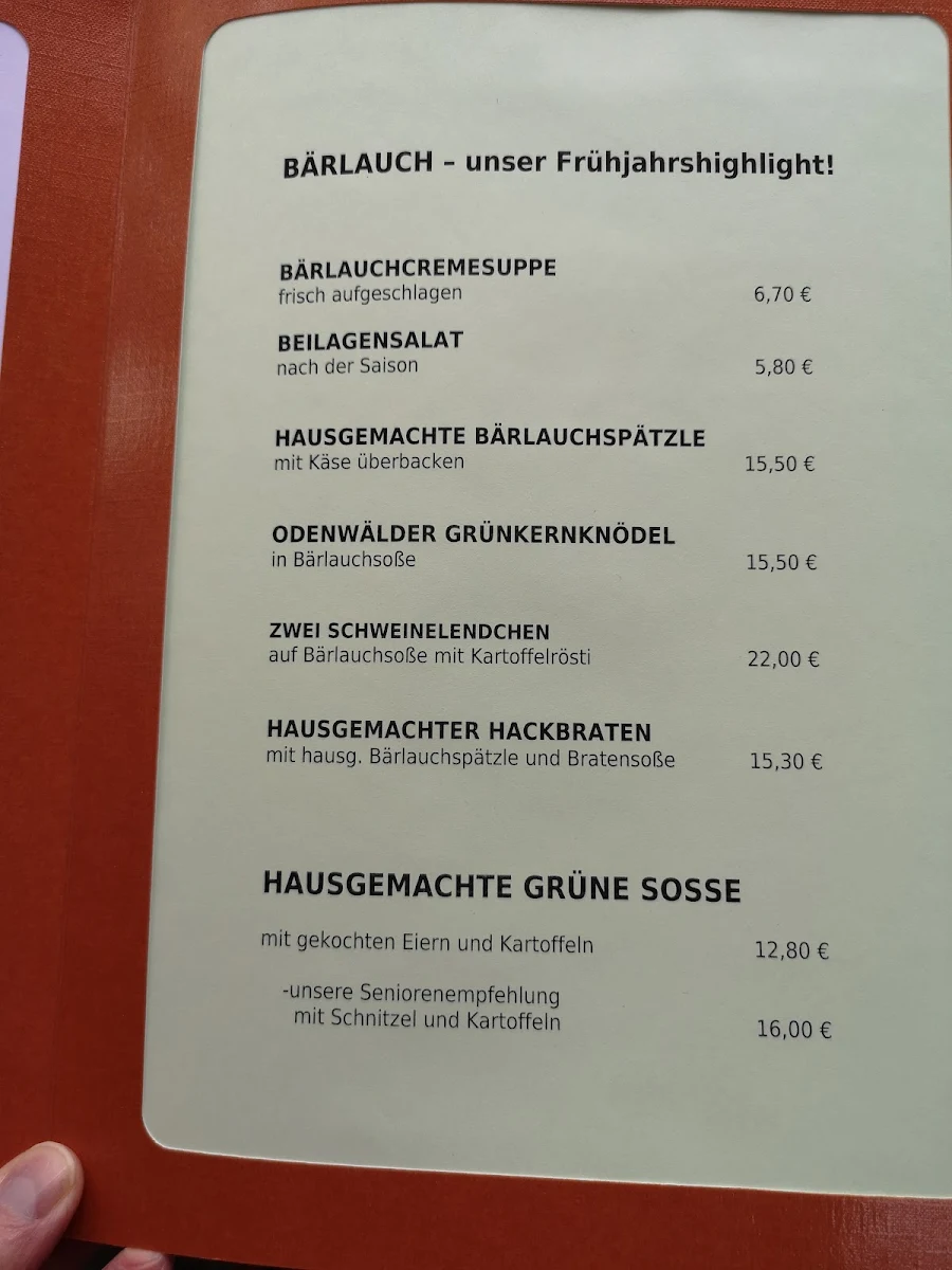 Speisekarte photo 5
