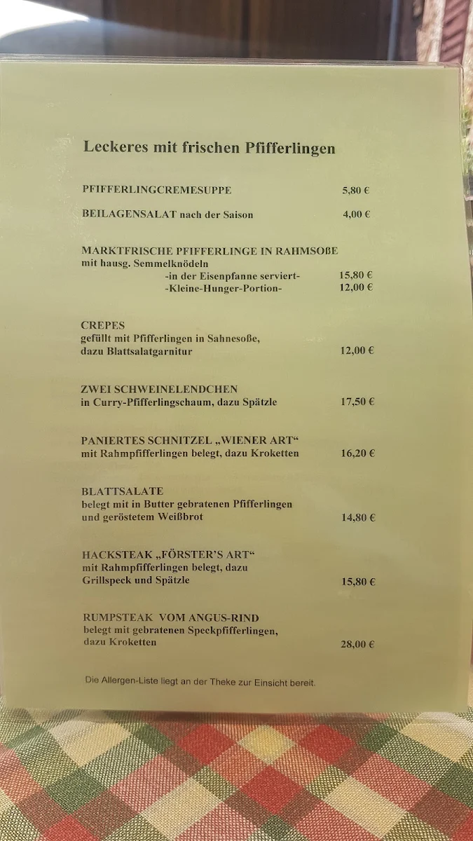 Speisekarte photo 7