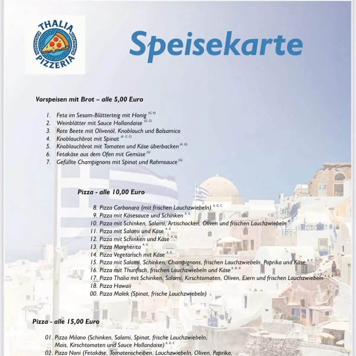 Speisekarte photo 1