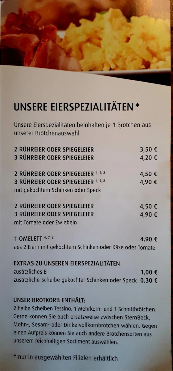 Speisekarte photo 1