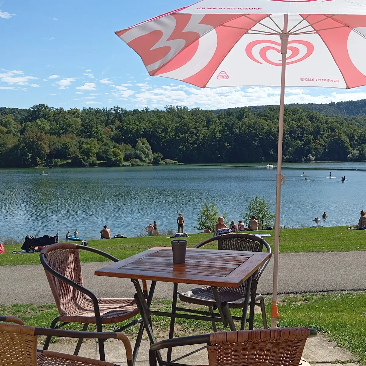 Atmosphäre, Wirtshaus am See