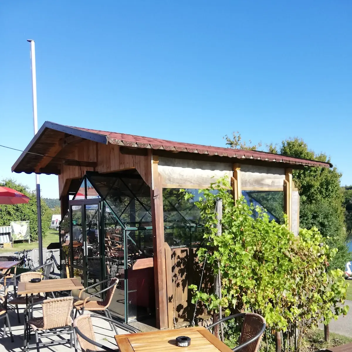 Atmosphäre, Wirtshaus am See