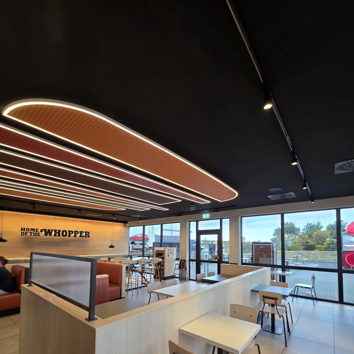 Atmosphäre, Burger King Wollin