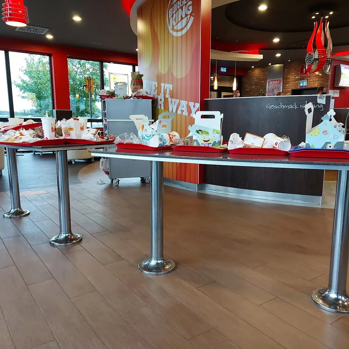 Atmosphäre, Burger King Wollin