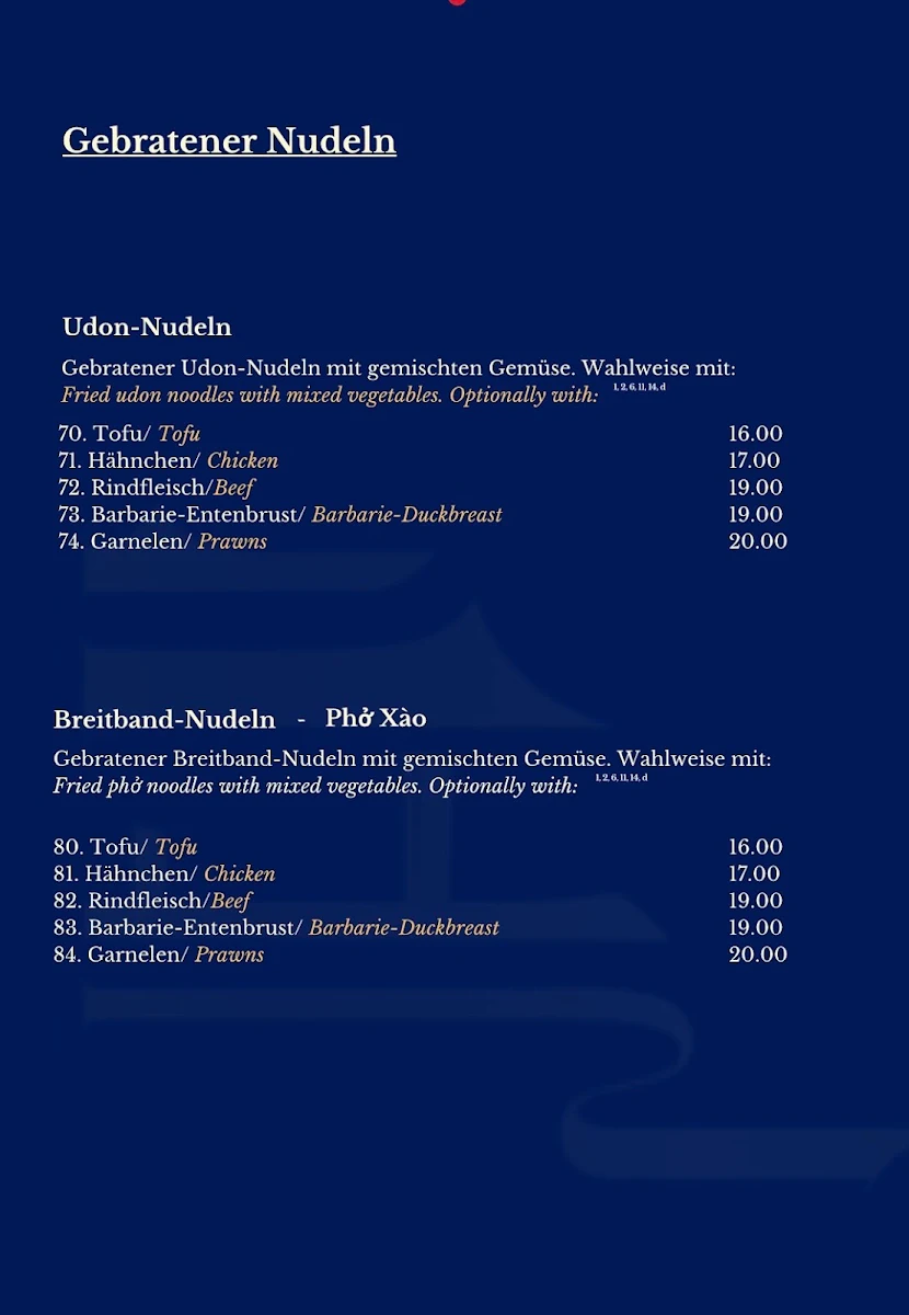 Speisekarte photo 9