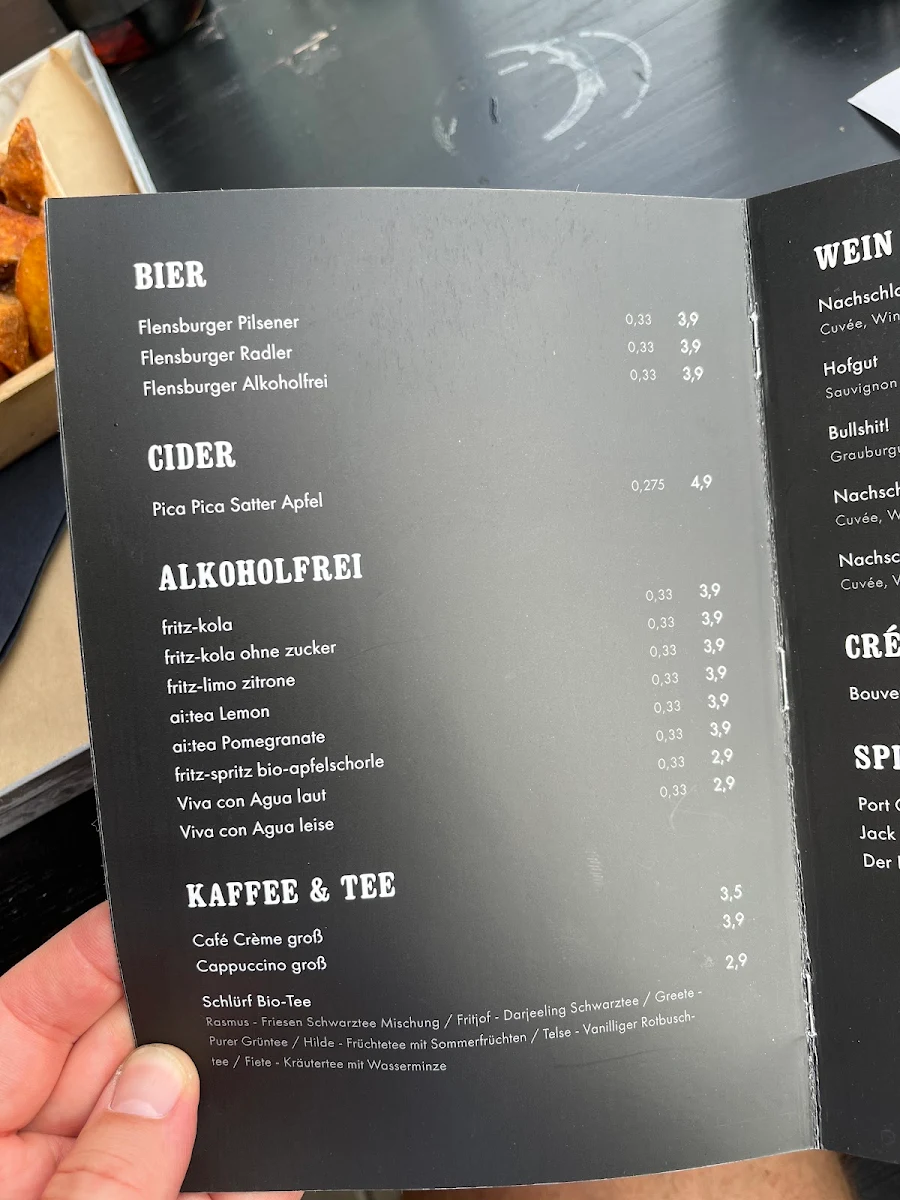 Speisekarte, Schlotbaron