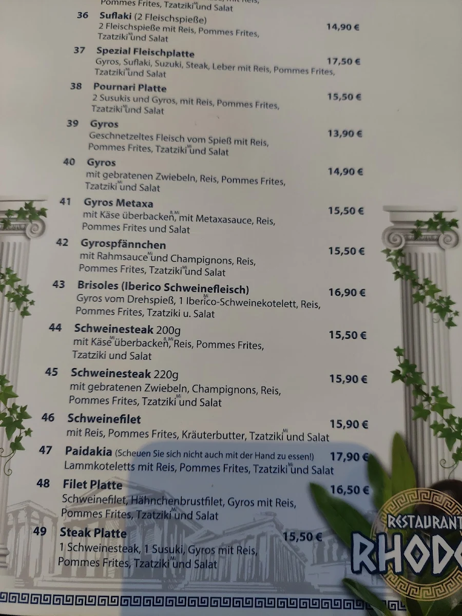 Speisekarte photo 3