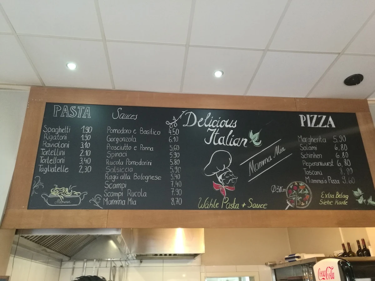 Speisekarte, Mamma Mia Pizza Pasta & More Gießen