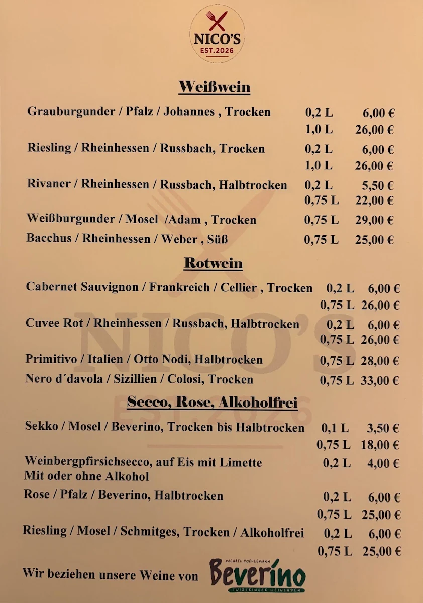 Speisekarte photo 1