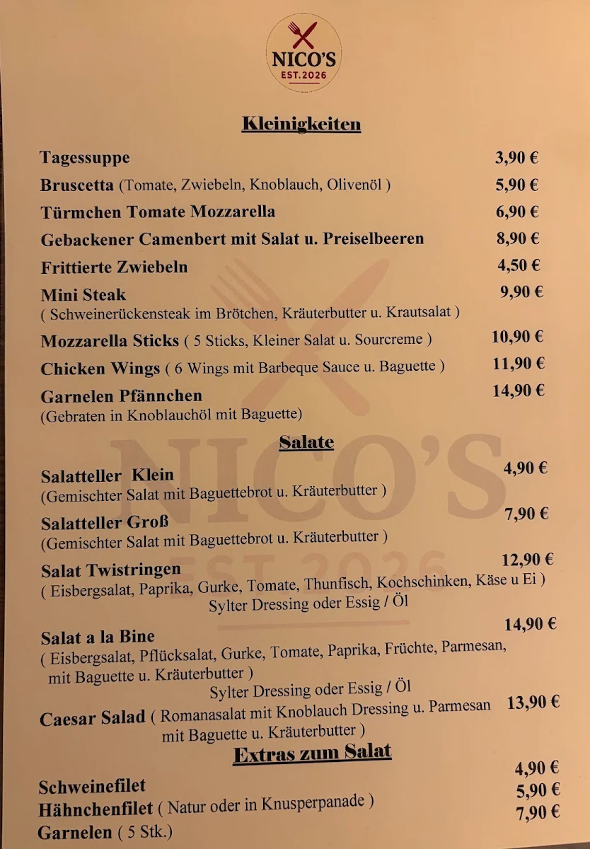 Speisekarte photo 5