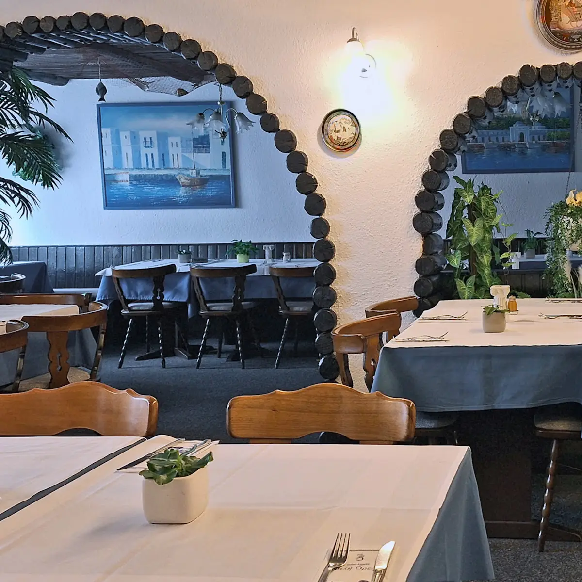 Atmosphäre, "Restaurant Rhodos" Griechische Spezialitäten