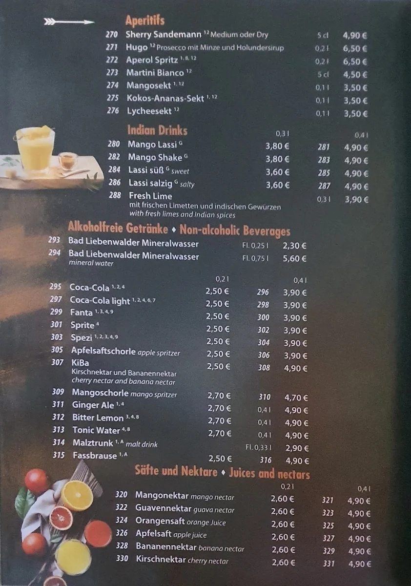 Speisekarte photo 1