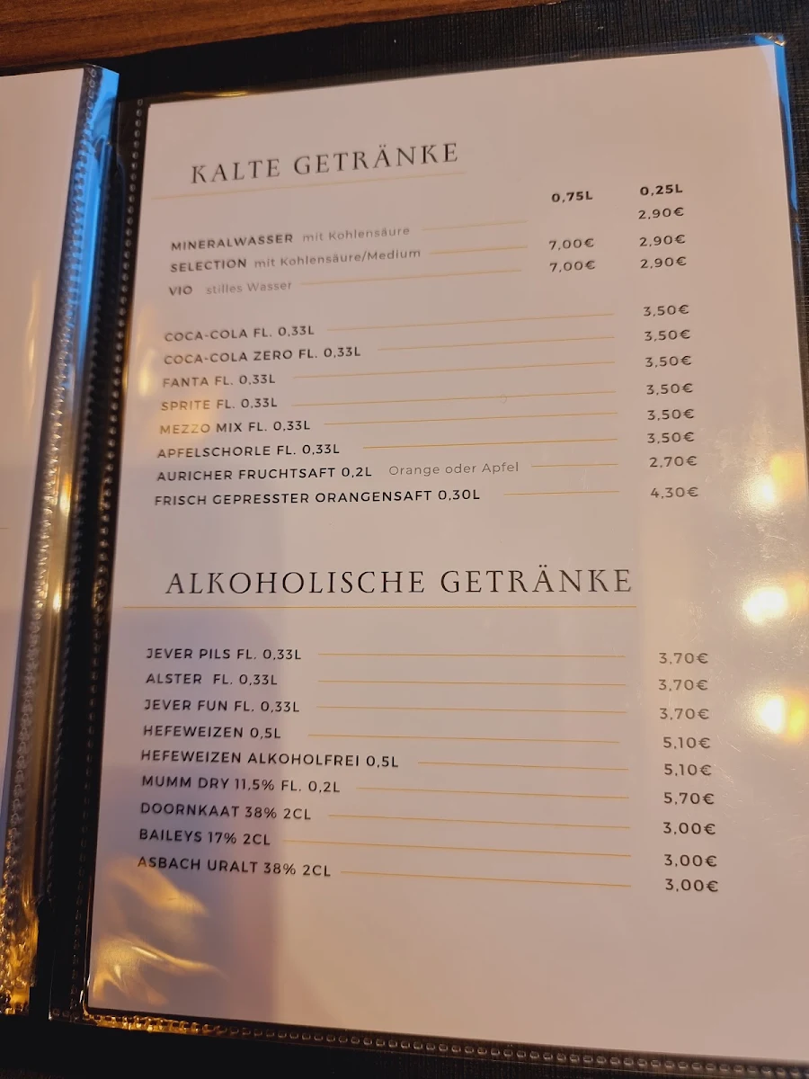 Speisekarte photo 1