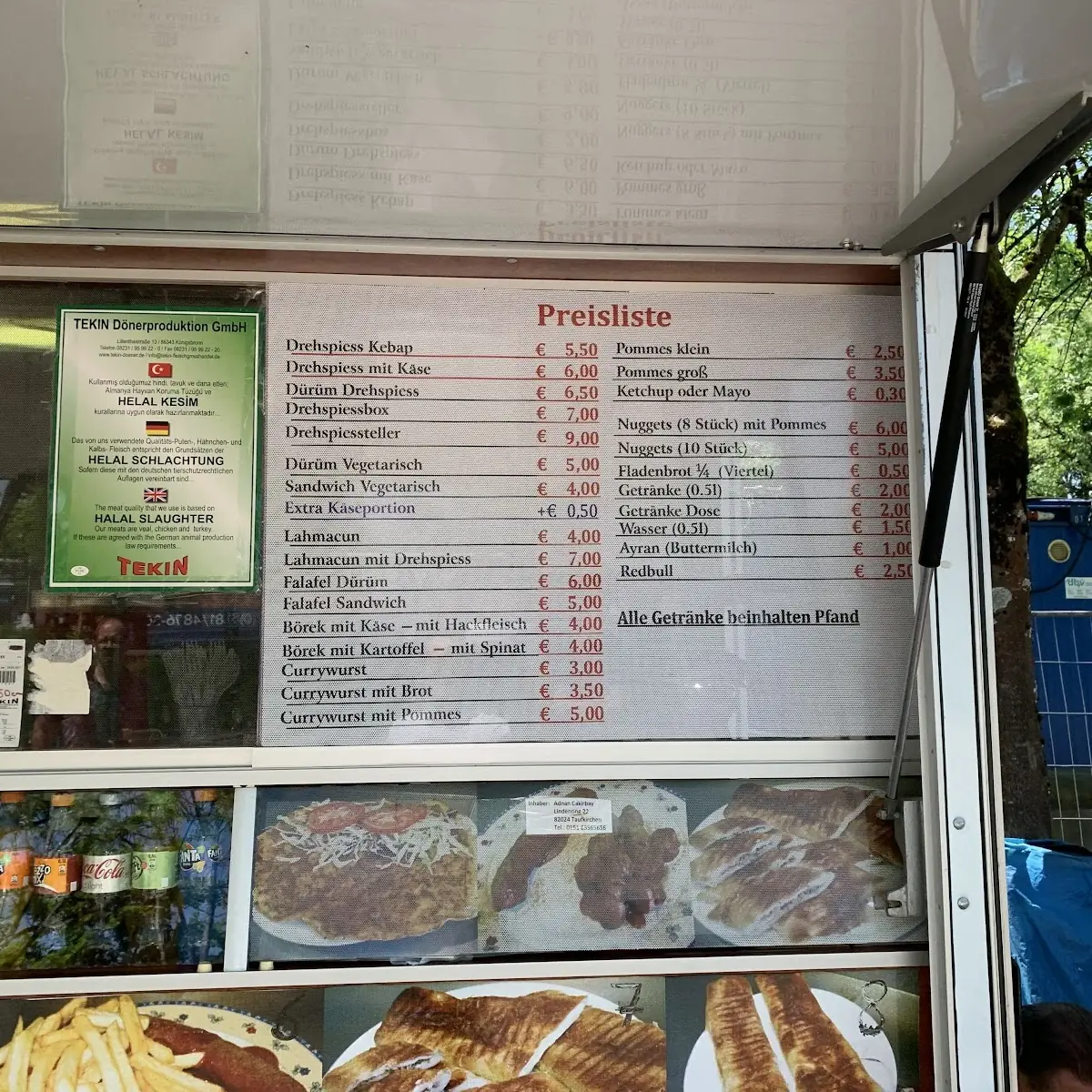 Atmosphäre, Bay Adnan Imbiss Döner